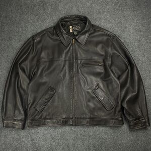Eddie Bauer Leather Bomber Jacket